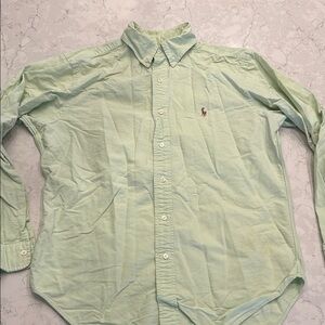 Ralph Lauren Light Green Casual Button Down Shirt